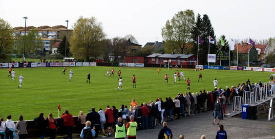 Översikt, fotbollsplan