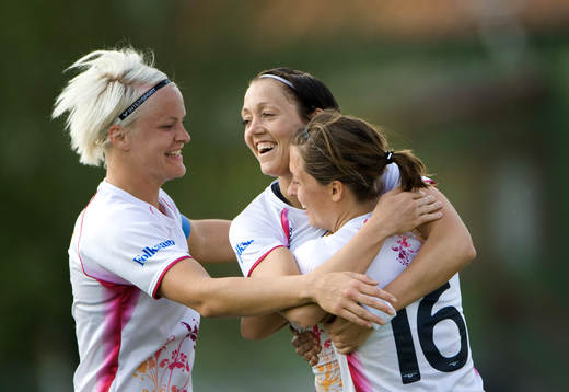 Nilla Fischer och Therese Sjögran, Jubel