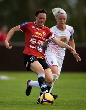 Frida Sjöfors, Kristianstad och Nilla Fischer,  LdB Malmö