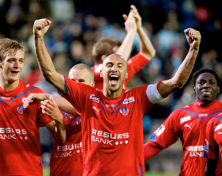 Henrik Larsson, jubel, glädje