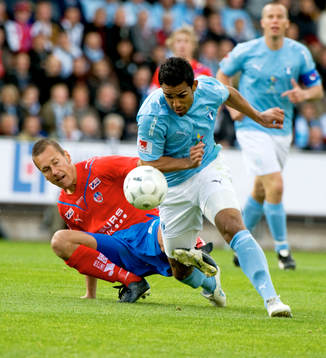 Wilton Figueiredo,  Malmö och Marcus Lantz, Helsingborg