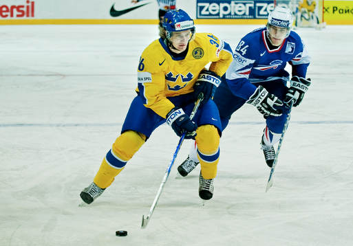 Anton Strålman, Sverige, följs av Kevin Hecquefeuille,