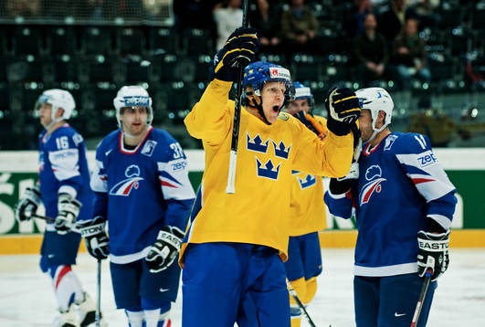 Carl Gunnarsson, Sverige, jubel