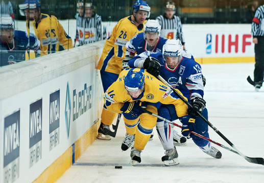 Johan Andersson, Sverige, kämpar mot Jonathan Zwikel,