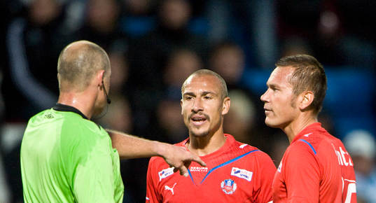 Henrik Larsson och Marcus Lantz