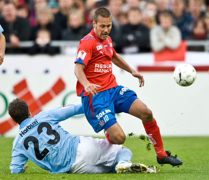 Marcus Lantz, Helsingborg, tackling