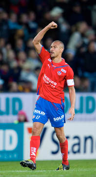 1-0, Henrik Larsson. Jubel