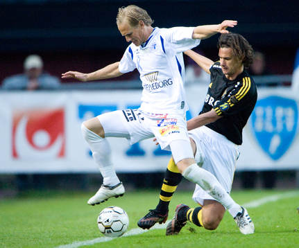 Magnus Andersson steget före Iván Obolo