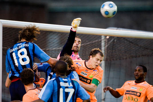 Dime Jankulovski, målvakt, GAIS rensar undan