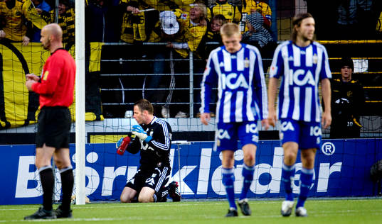 Kim Christensen, målvakt, IFK Göteborg, depp