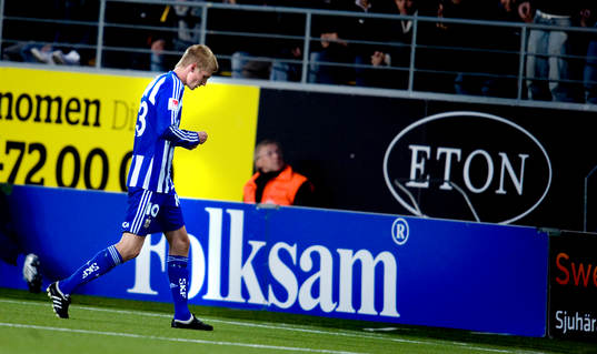 Sebastian Eriksson, IFK Göteborg,  utvisning depp