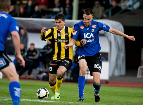 Paulinho, Häcken. Tim Sparv, Halmstad