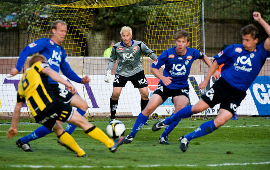 Magnus Bahne, målvakt, Halmstad