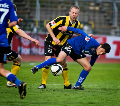 Anel Raskaj, Halmstad. Daniel Forsell, Häcken