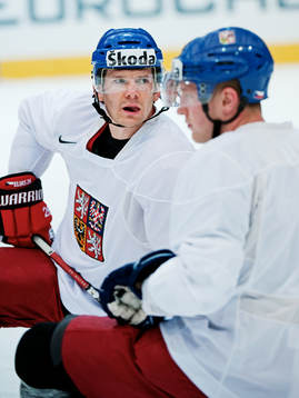 Patrik Elias och Ales Hemsky