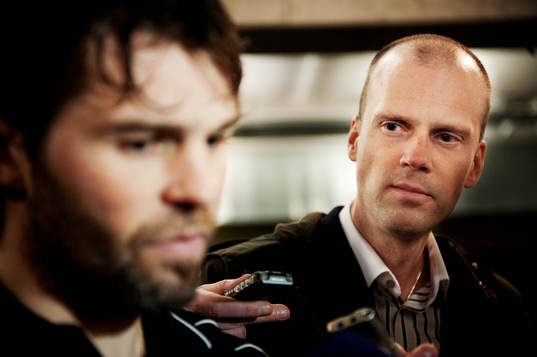 Jaromir Jagr och Expressens Mattias Ek