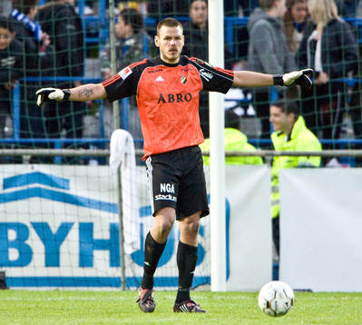 Daniel Örlund, målvakt