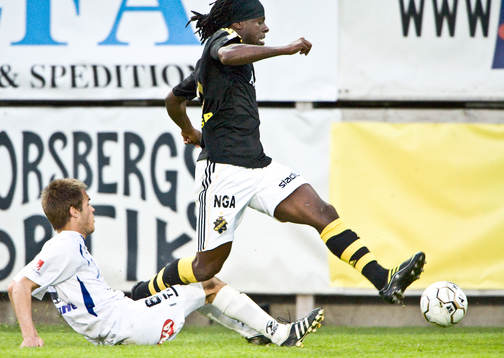 Martin Kayongo-Mutumba, AIK och Zoran Jovanovic, Trelleborg