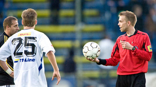 Johan Hamlin, domare, boll