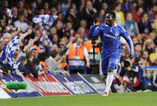 Fotboll, UEFA Champions League, Semifinal, Chelsea -