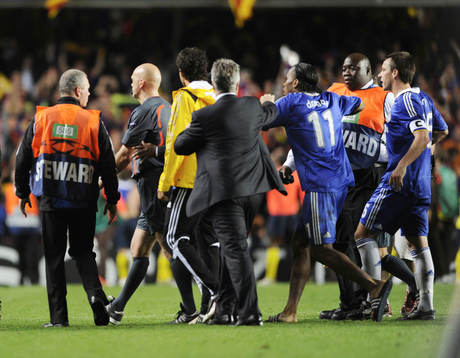 Fotboll, UEFA Champions League, Semifinal, Chelsea -