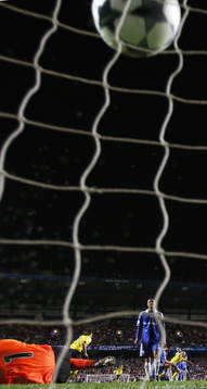 Fotboll, UEFA Champions League, Semifinal, Chelsea -