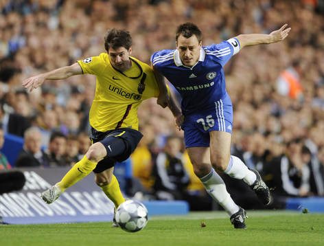 Fotboll, UEFA Champions League, Semifinal, Chelsea -