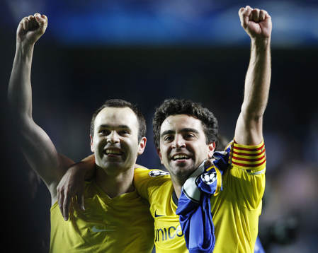 Fotboll, UEFA Champions League, Semifinal, Chelsea -