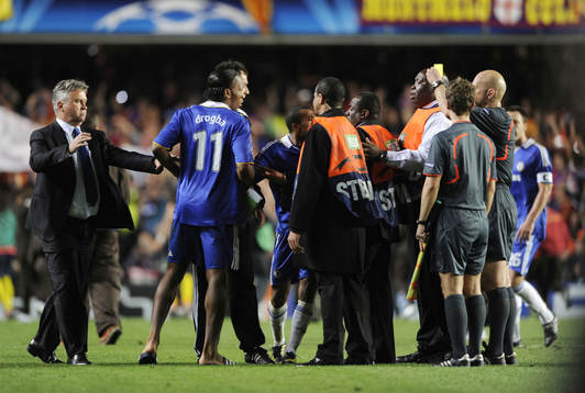 Fotboll, UEFA Champions League, Semifinal, Chelsea -