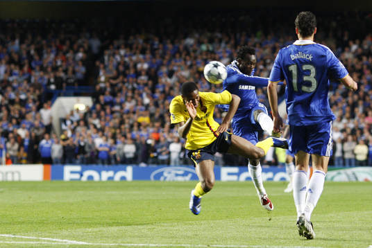 Fotboll, UEFA Champions League, Semifinal, Chelsea -