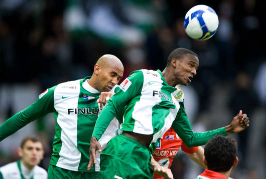 Nathan Paulse och José Monteiro Hammarby. Nick