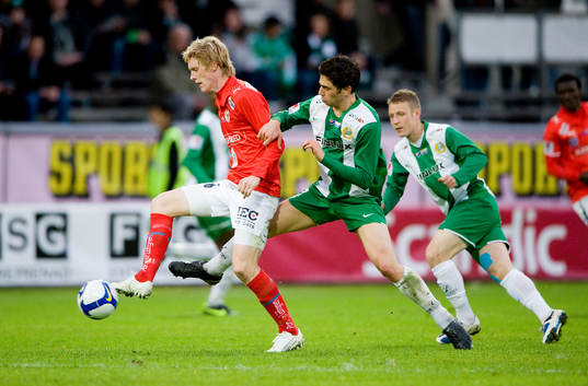 Rasmus Elm, Kalmar med Carlos Gaete, Hammarby i ryggen