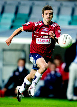 Björn Anklev,  idag högerback