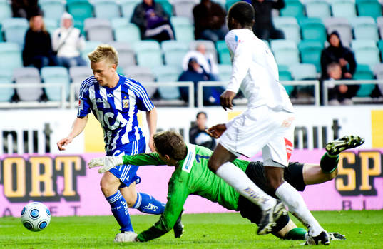Niklas Bärkroth, IFK Göteborg, Mattias Hugosson,