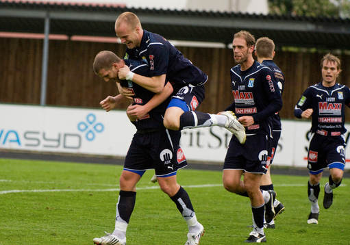 Andreas Nilsson, Kristianstad gjorde 1-0