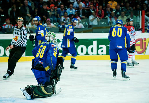 Sverige och Jonas Gustavsson, målvakt, räckte inte till