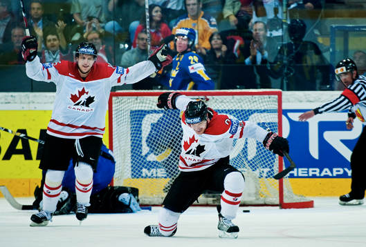 Derek Roy, Kanada, jublar