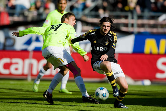 Peter Nyström, Häcken och Bojan Djordjic, AIK