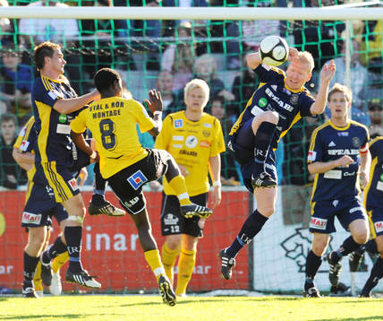 Mattias Adelstam, Ängelholm, möter Patric Osiako, Mjällby