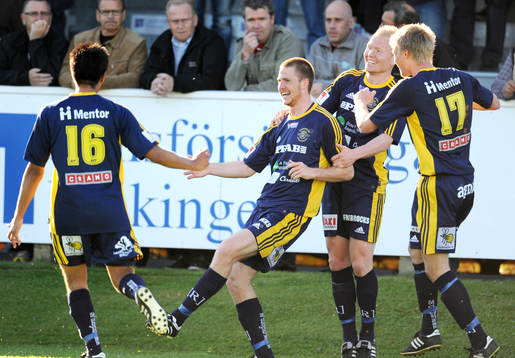 Björn Westerblad, Mattias Adelstam, Robin Nilsson, jubel,
