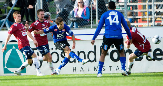 1-1, Michael Görlitz skjuter in kvitteringen i dålig