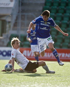 Anton Andersson, Sundsvall mot Fredrik Holmberg, Qviding