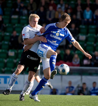Anton Andersson, Sundsvall mot Anders Augustsson, Qviding