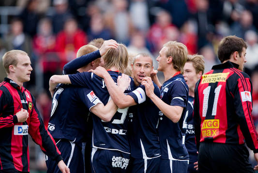 Jubel i Helsingborg