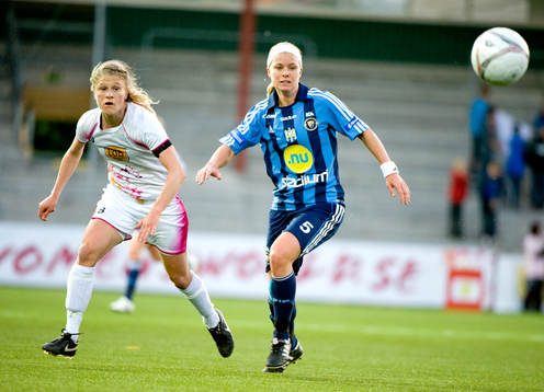 Frida Nordin, Ldb och Sara Thunebro, Djurgården