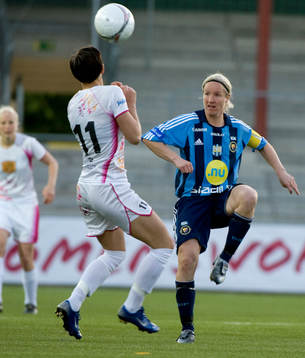 Therese Sjögran, Ldb och Victoria Svensson, Djurgården