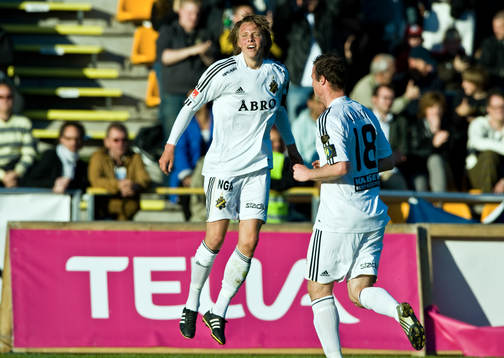Viktor Lundberg, AIK, jubel