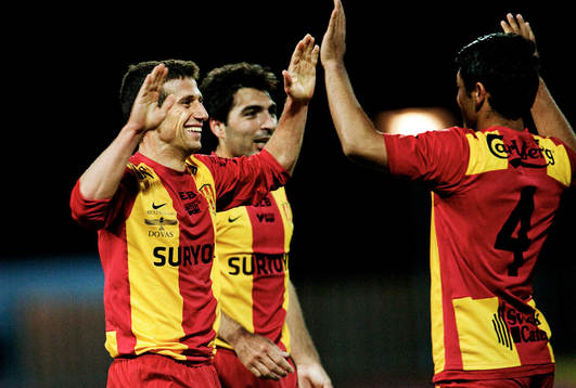 Syrianskas spelare jubel