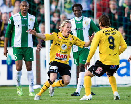 1-0 Adam Berner, jubel