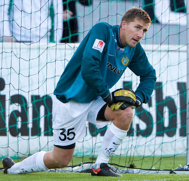 Kristoffer Björklund, målvakt, Hammarby kröker rygg
